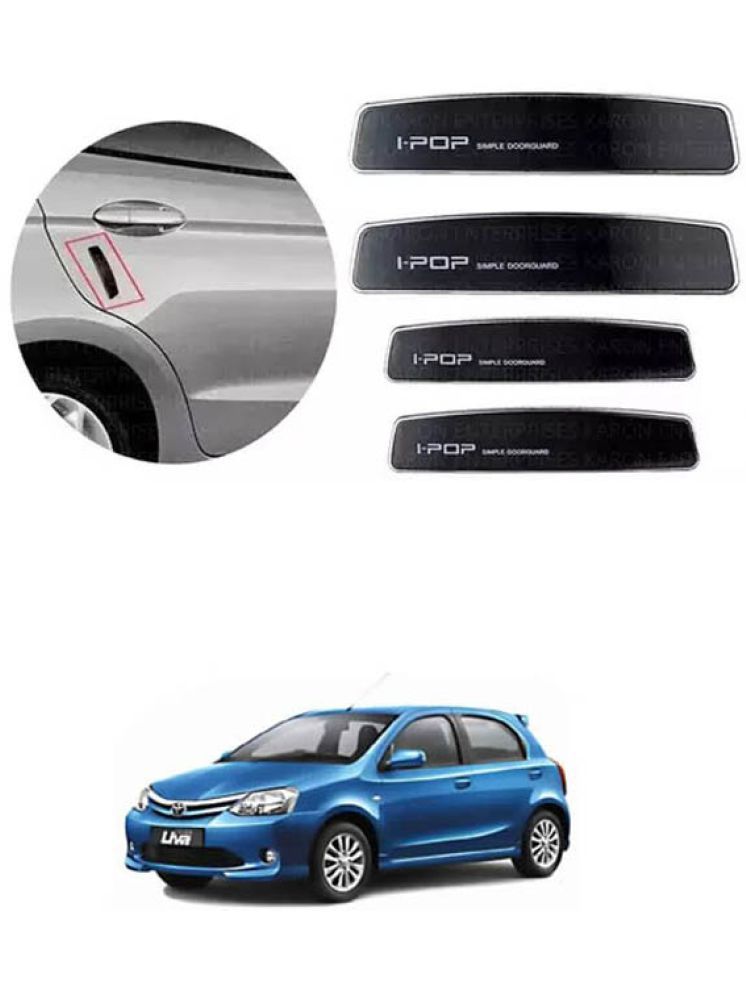     			Etradezone Car Door Guard (Pack Of 4, Black) For Toyota Etios Liva