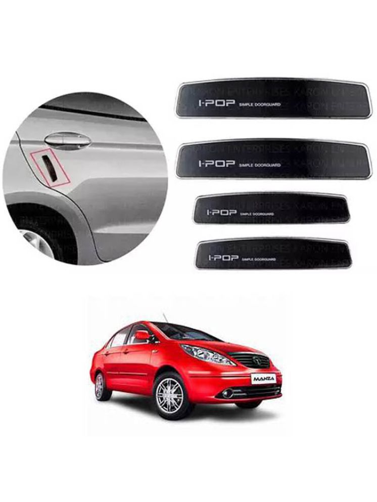     			Etradezone Car Door Guard (Pack Of 4, Black) For Tata Manza