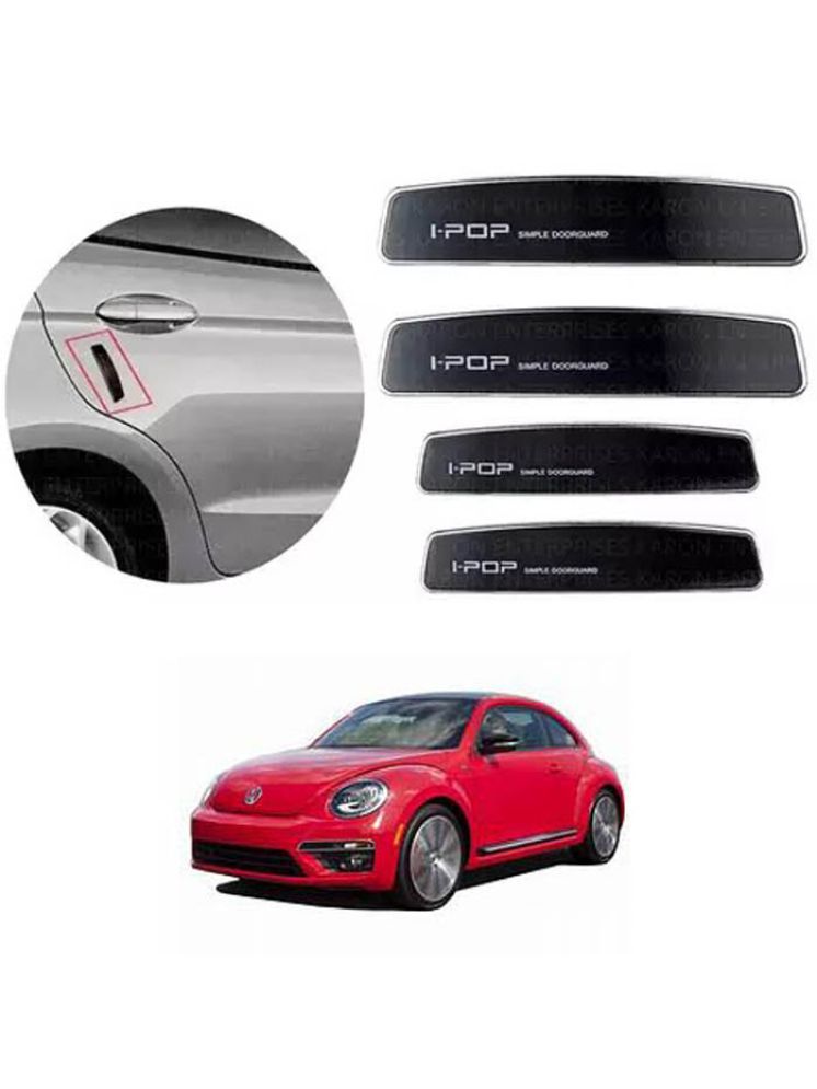     			Etradezone Car Door Guard (Pack Of 4, Black) For Volkswagen Beetle