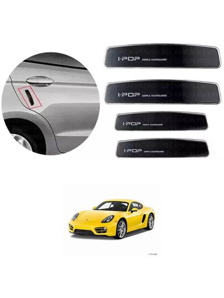     			Etradezone Car Door Guard (Pack Of 4, Black) For Porsche Cayman