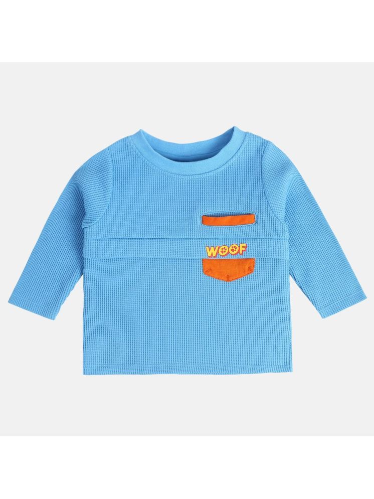     			MINI KLUB Blue Baby Boy T-Shirt ( Pack of 1 )