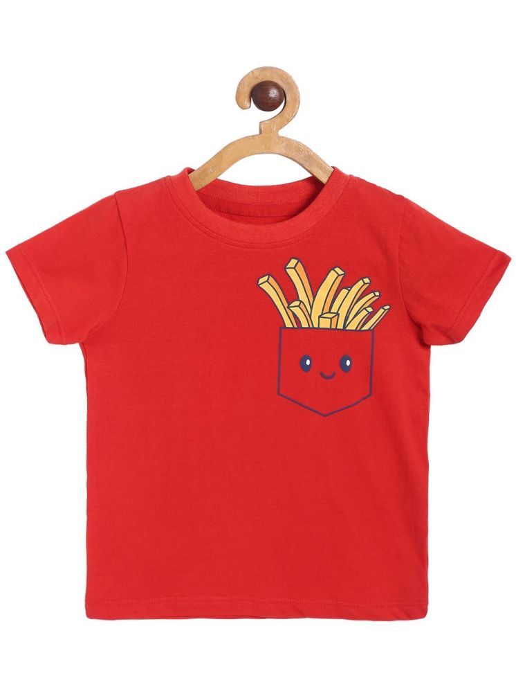     			MINI KLUB Red Baby Boy T-Shirt ( Pack of 1 )