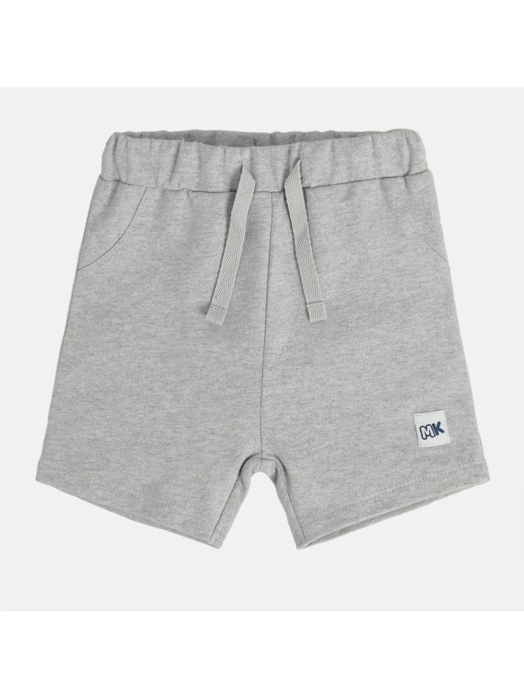     			Miniklub Baby Boys Knit Shorts (Grey Color)