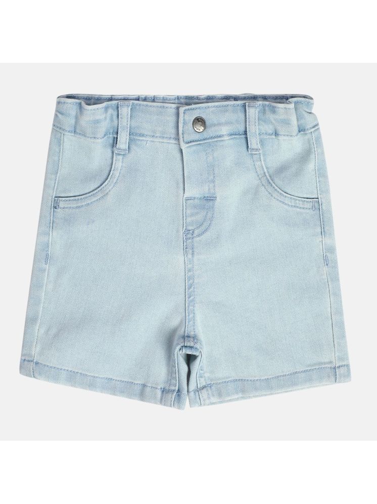     			MINI KLUB Baby Boys Cotton Shorts ( Blue )