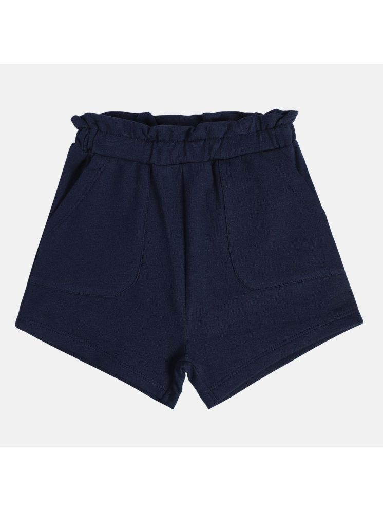     			Miniklub Baby Girls Knit Shorts (Black Color)