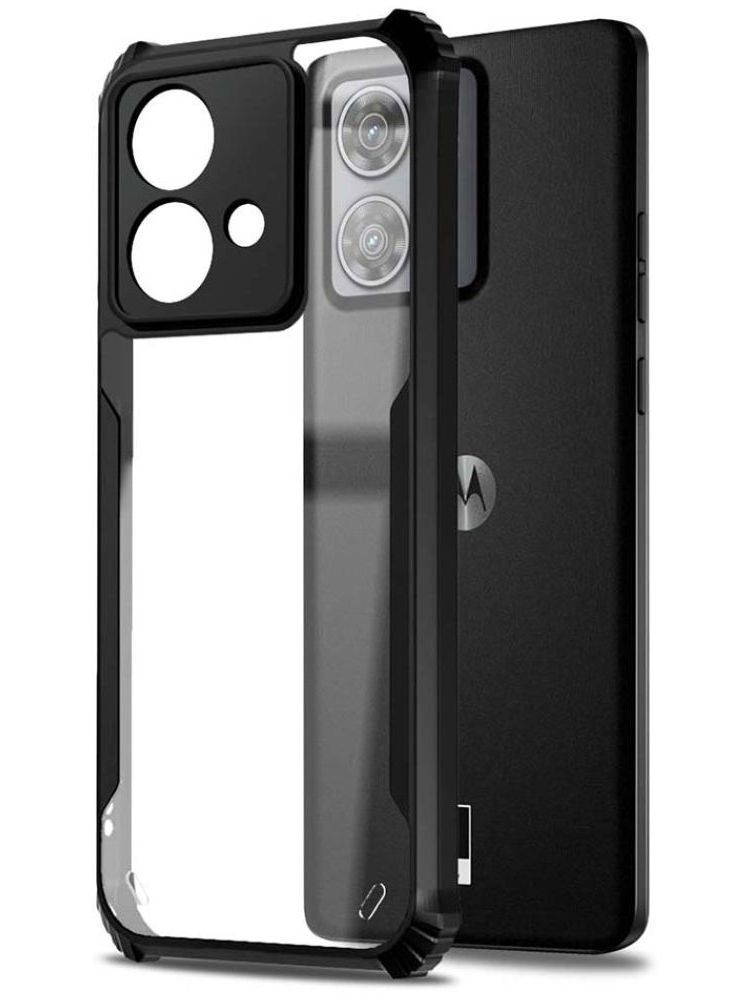     			NBOX Bumper Cases Compatible For Rubber Motorola Edge 40 Neo 5G ( Pack of 1 )