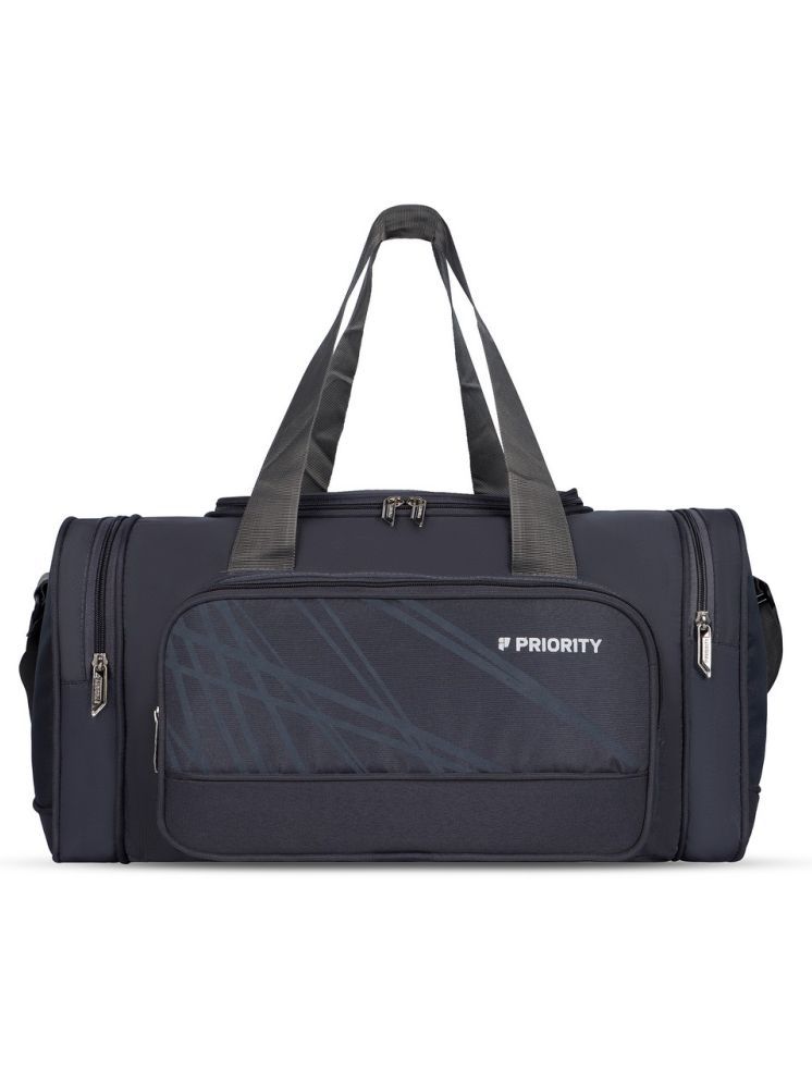     			Priority 32 Ltrs Grey Polyester Duffle Bag