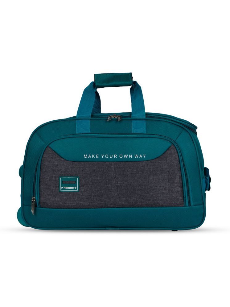     			Priority 41 Ltrs Teal Polyester Duffle Bag