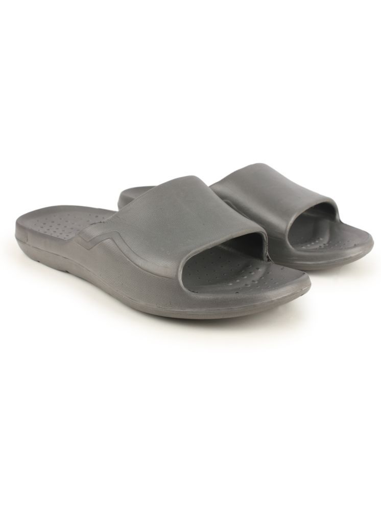     			Richale Grey Men's Slide Flip Flop