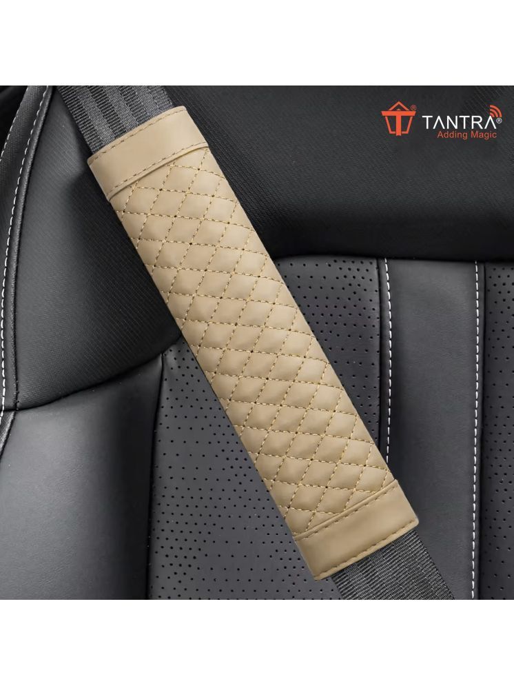     			Tantra Seat Belt Cover Beige Single