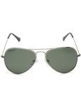 Sunnies Silver Pilot Sunglasses ( Pack of 1 )