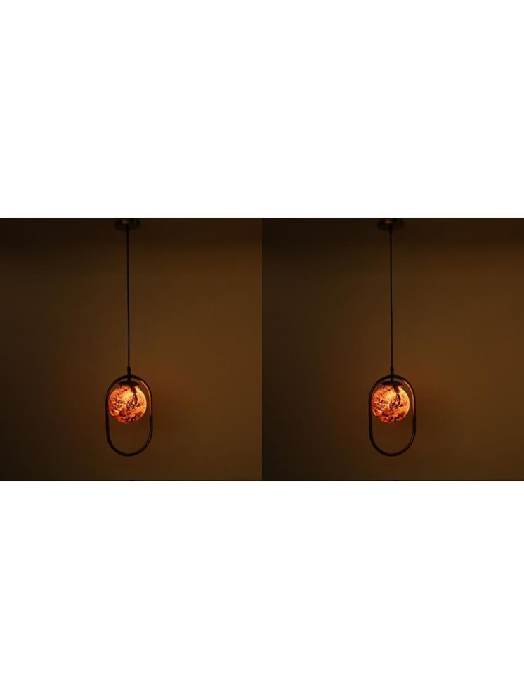     			1st Time Glass Designer Ceiling Lamp Pendant Multi - Pack of 2