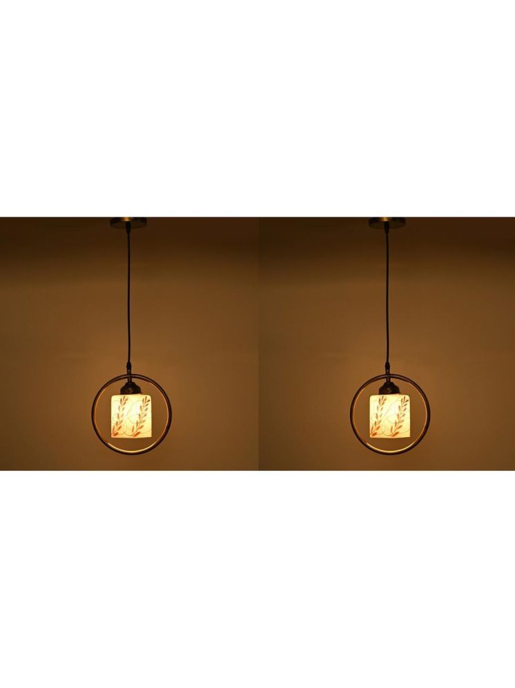     			1st Time Glass Designer Ceiling Lamp Pendant Multi - Pack of 2