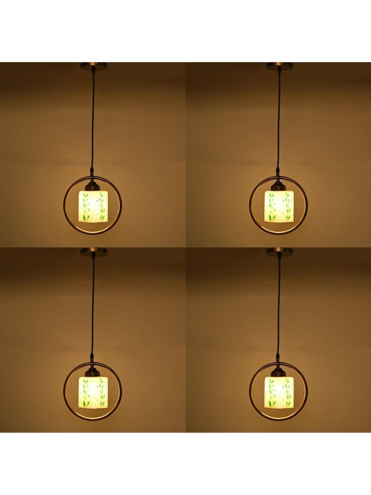     			1st Time Glass Designer Ceiling Lamp Pendant Multi - Pack of 4