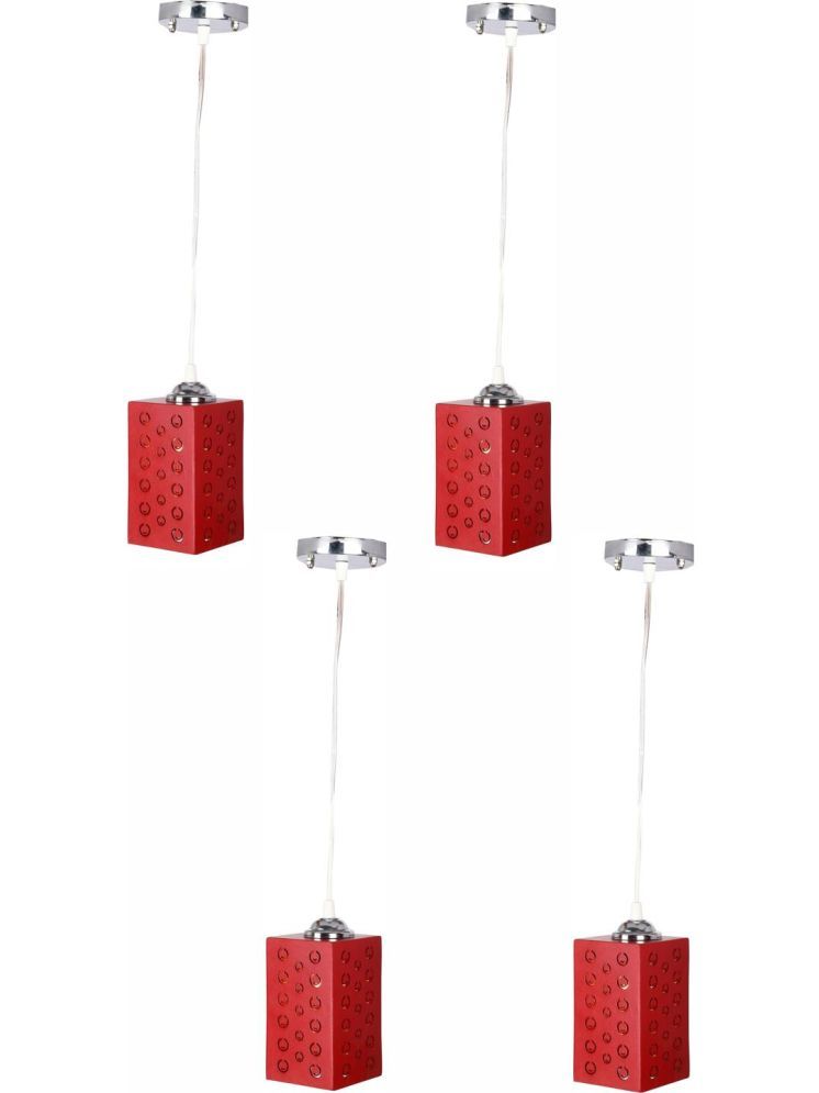     			1st Time Wood Designer Ceiling Lamp Pendant Multi - Pack of 4