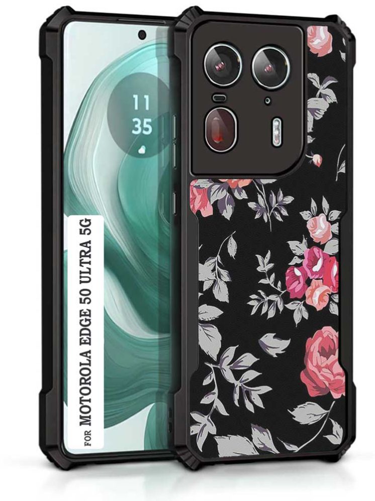     			COBERTA Multicolor Printed Back Cover Polycarbonate Compatible For Motorola Edge 50 Ultra 5G ( Pack of 1 )