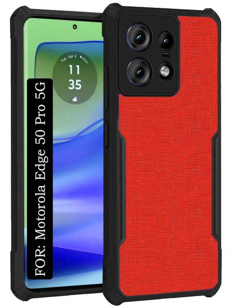     			COBERTA Multicolor Printed Back Cover Polycarbonate Compatible For Motorola Edge 50 Pro 5G ( Pack of 1 )