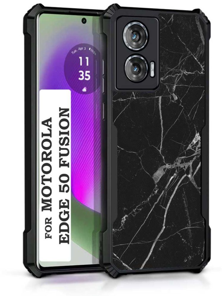     			COBERTA Multicolor Printed Back Cover Polycarbonate Compatible For Moto Edge 50 Fusion ( Pack of 1 )