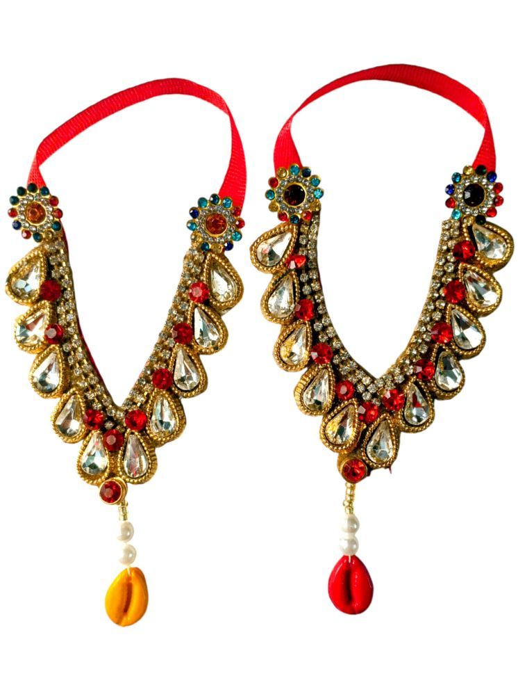     			Cherry Tree Radha Krisha Multicolor Crystal Jewellery ( Pack of 1 )