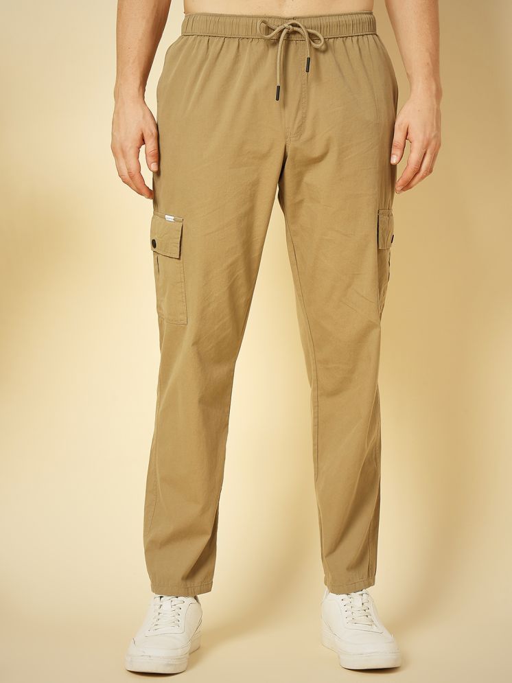     			ENSPYR Beige Cotton Men's Trackpants ( Pack of 1 )