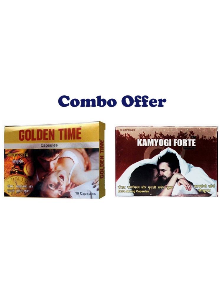     			G&G Pharm@cy Kamyogi Forte Capsule 10 & Golden Time Capsule 10 pack of 2