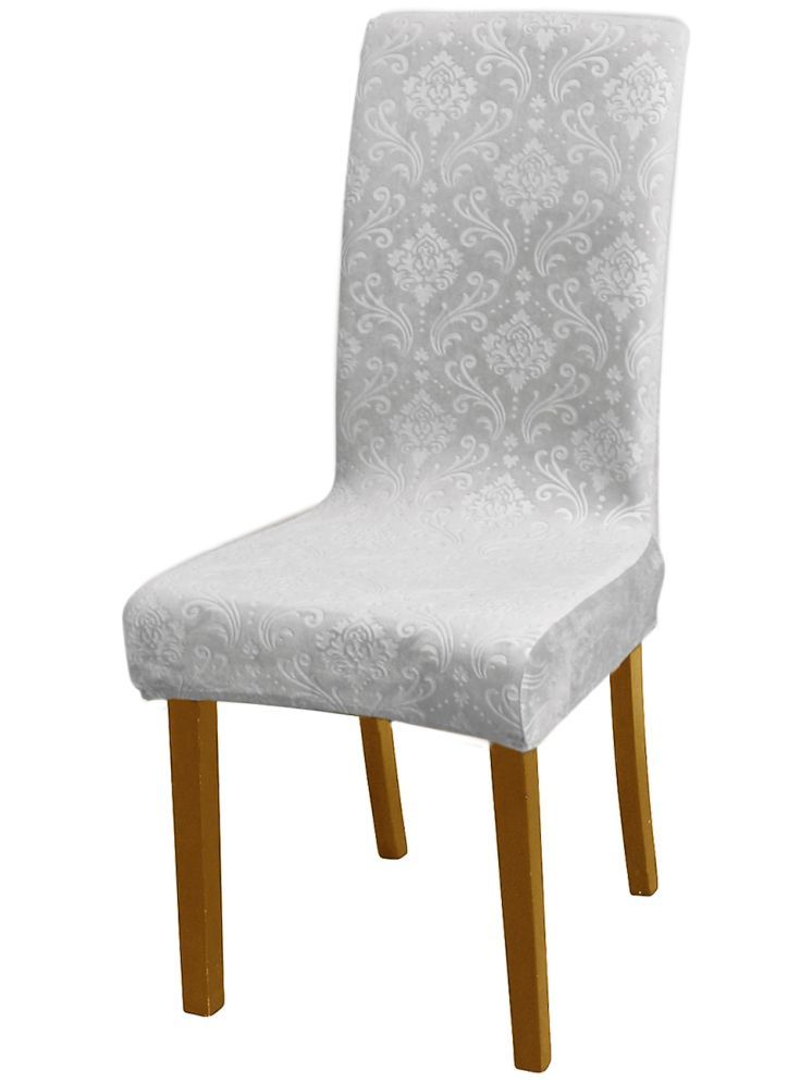     			HOKIPO 1 Seater Velvet Chair Cover ( Pack of 1 )