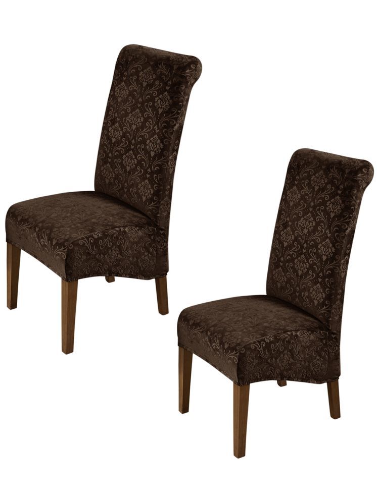     			HOKIPO 2 Seater Velvet Chair Cover ( Pack of 2 )