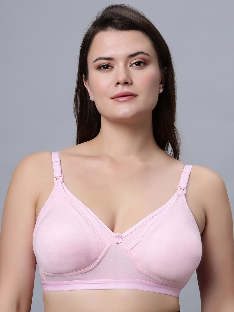     			IN CARE LINGERIE Cotton Lightly Padded Women's T-Shirt Bra ( Pink ) ZOEY_PINK_42C