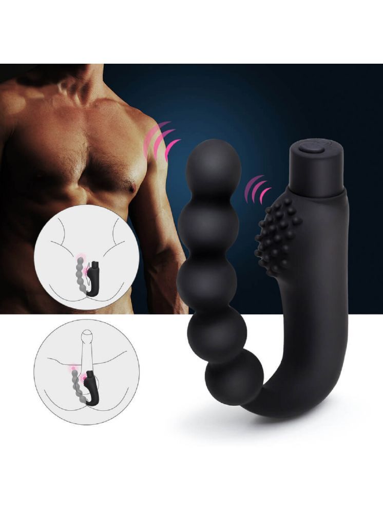     			Kamahouse Premium Quality Vibrating Anal Beads Silicone Massager Stimulate Orgasm