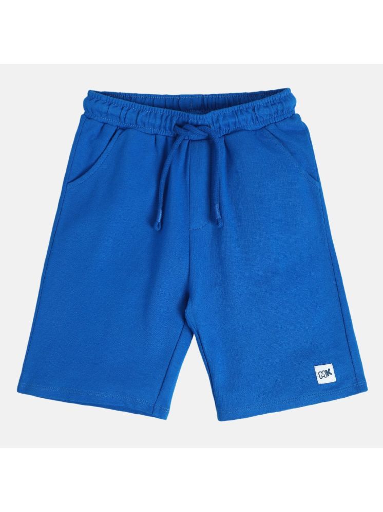     			MINI KLUB - Blue Cotton Boys Shorts ( Pack of 1 )