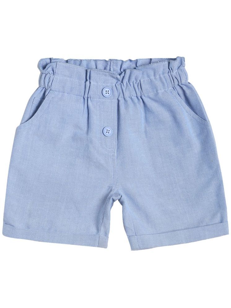     			MINI KLUB - Blue Denim Girls Shorts ( Pack of 1 )