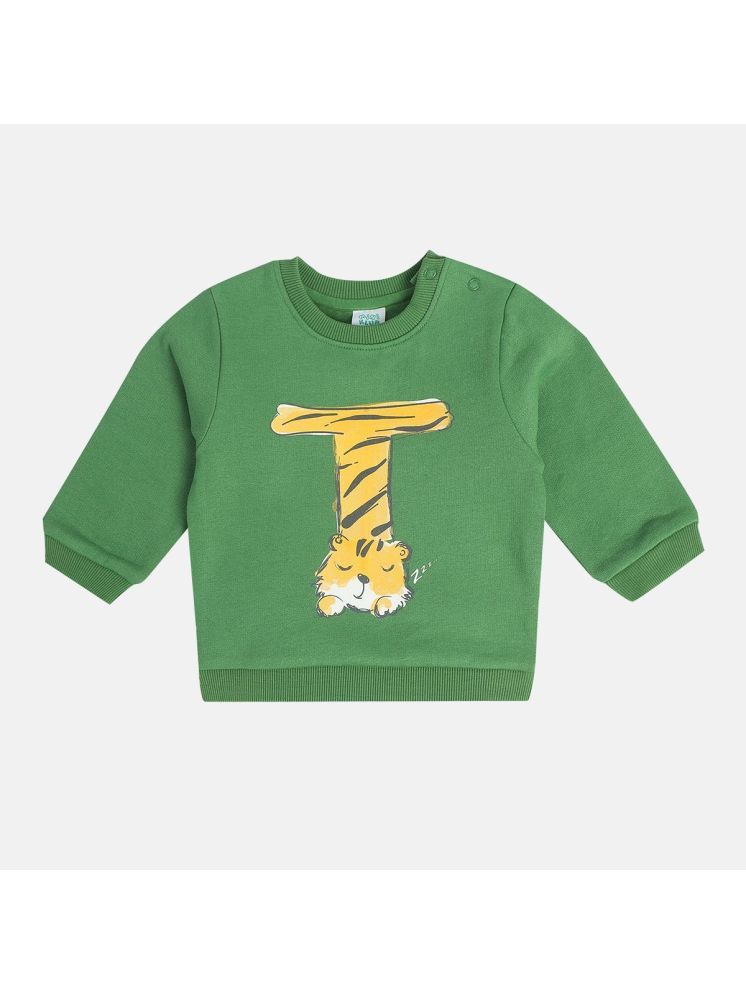     			MINI KLUB Green Cotton Blend Boys Sweatshirt ( Pack of 1 )