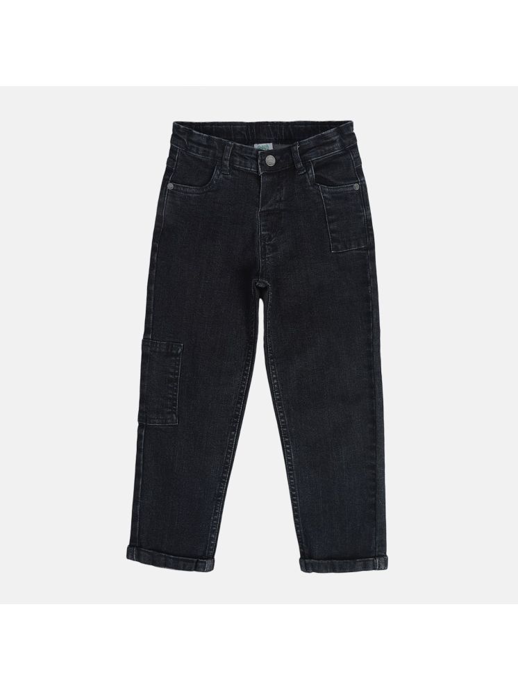     			Miniklub Boys Woven Denim Pant (Blue Color)