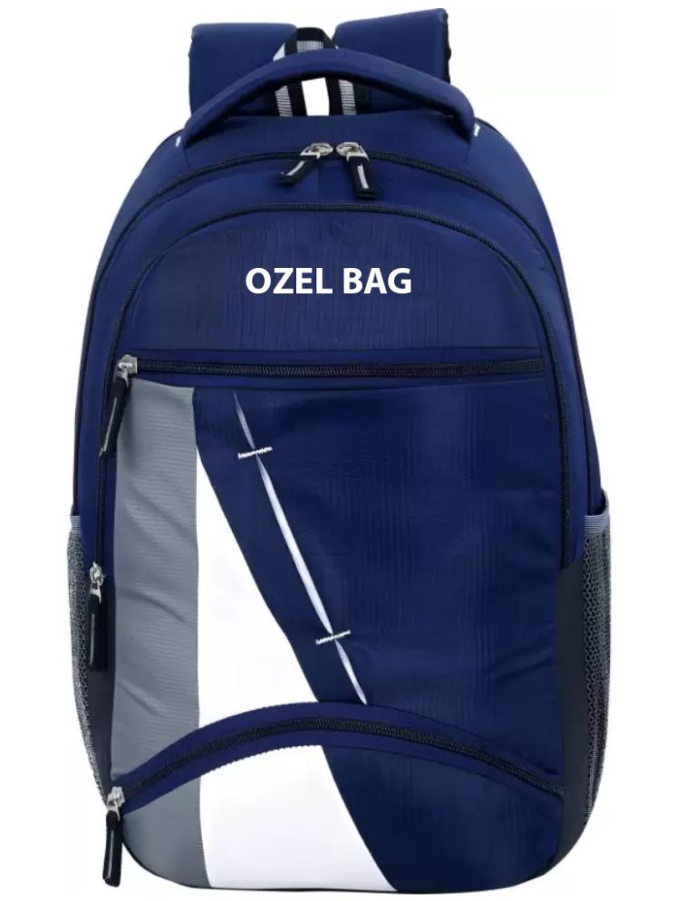     			Ozel Bag Blue Polyester Backpack ( 40 Ltrs )