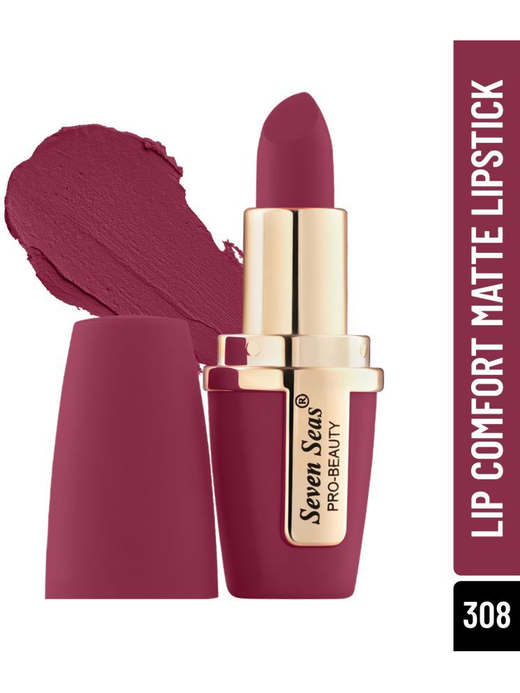     			Seven Seas Fuchsia Pink Matte Lipstick 3.3