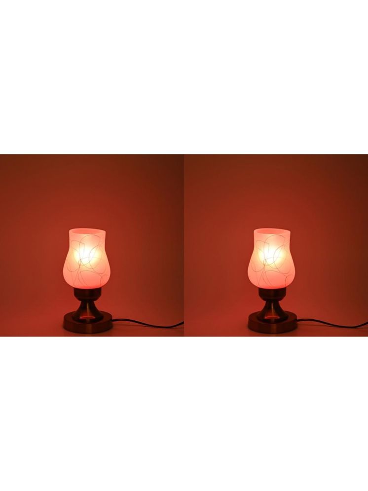     			1st Time Pink Decorative Table Lamp ( Pack of 2 )