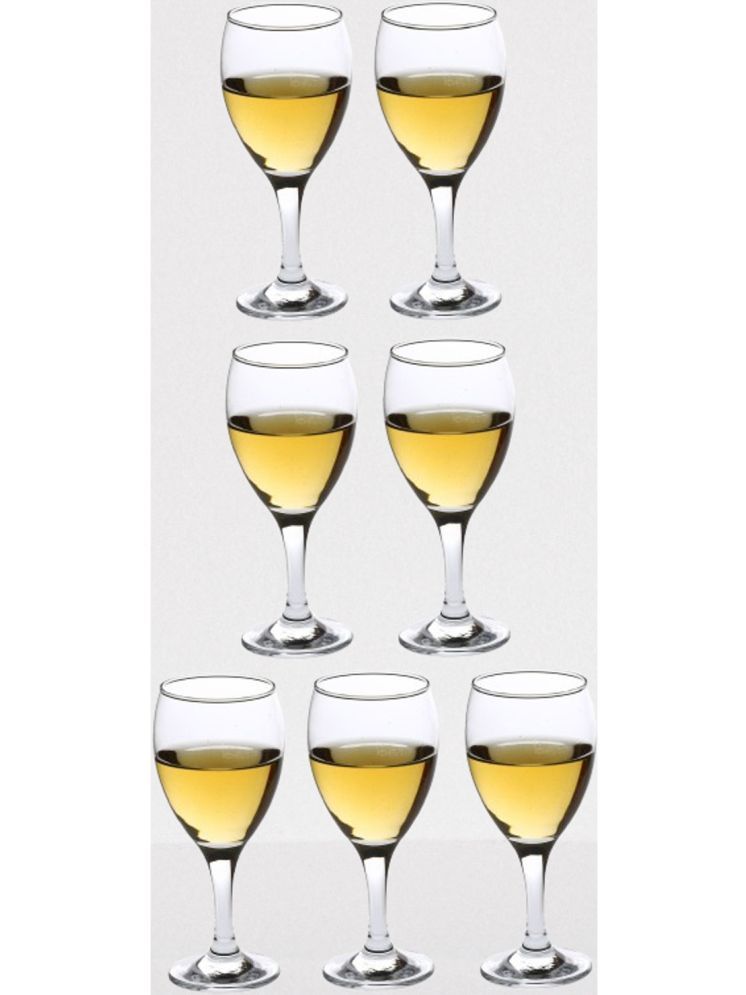     			AFAST Party Glass/Beer Mug Glass Plain Water Glass 350 ml ( Pack of 7 ) Transparent