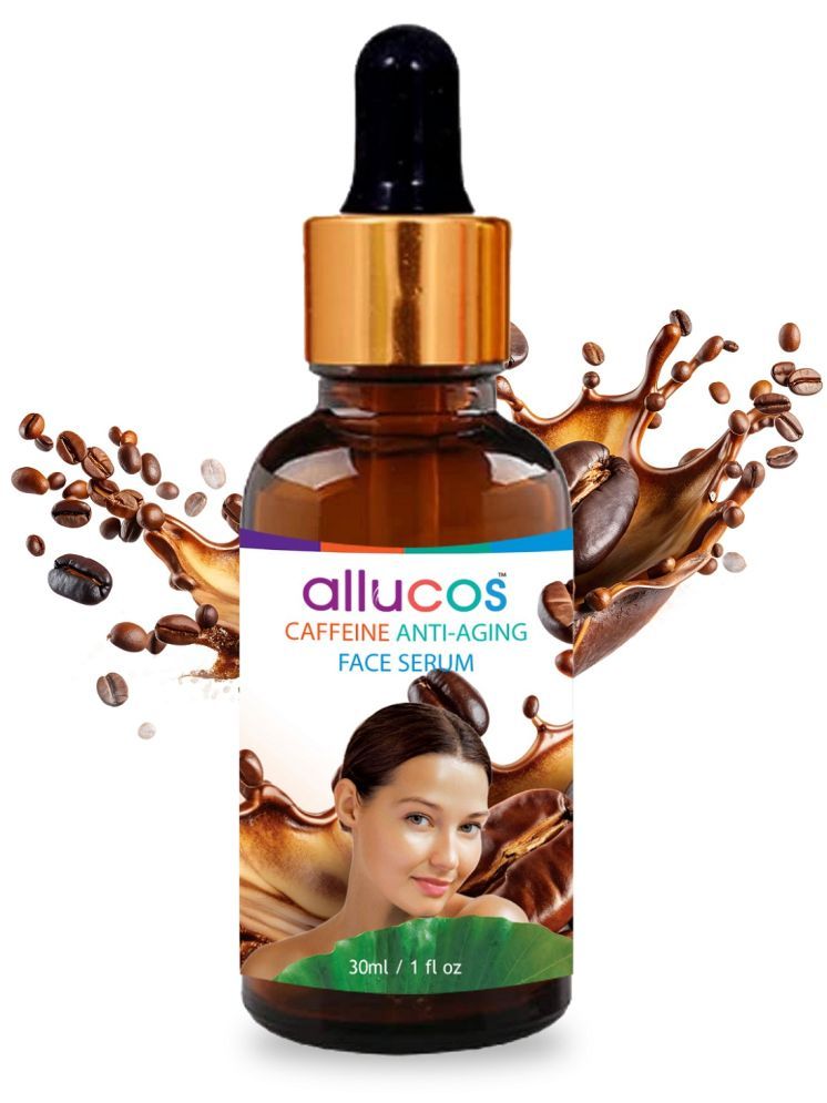     			ALLUCOS Face Serum Caffeine Anti-Wrinkle For All Skin Type ( Pack of 1 )