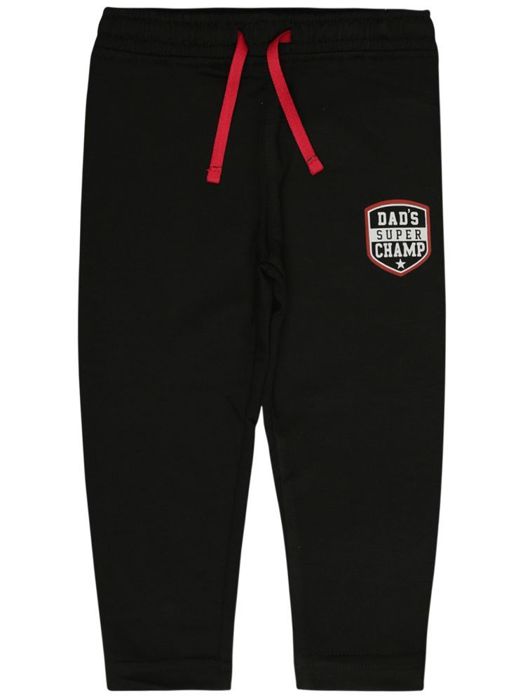     			Bodycare Black Cotton Blend Boys Trackpant ( Pack of 1 )