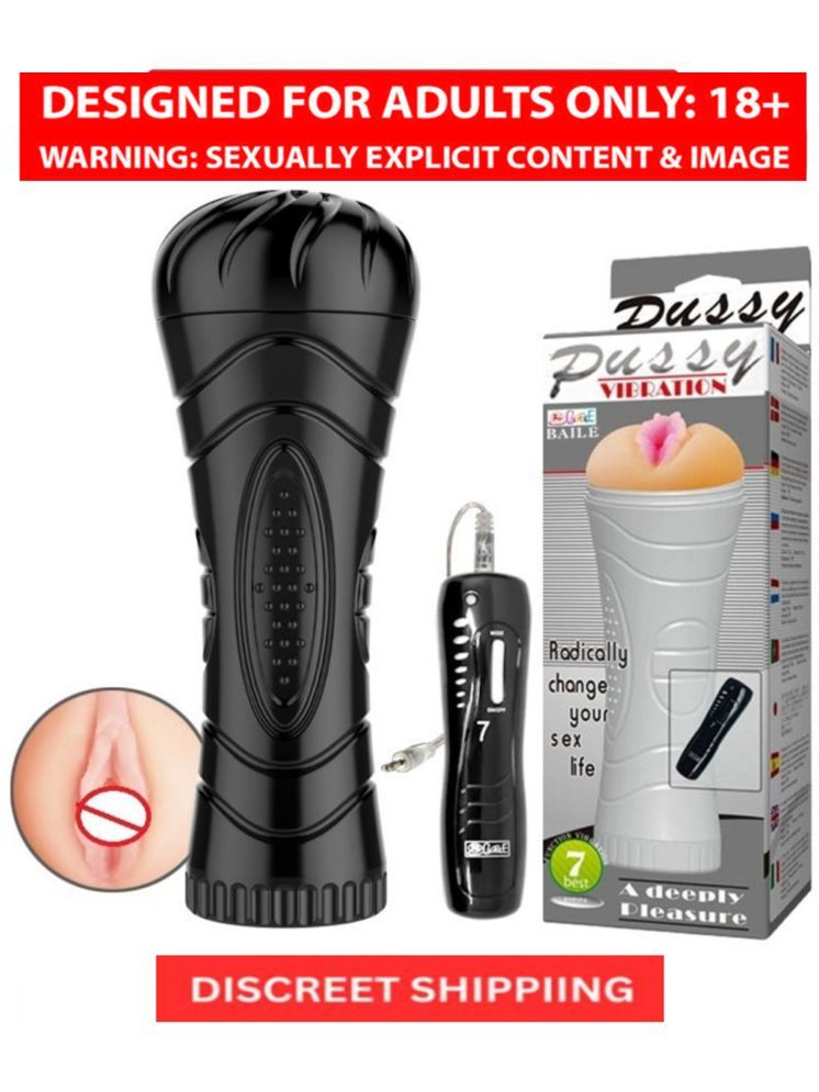     			KnightRiders Flashlight Pocket Pussy inch Soft & Real Pussy With Sexy Sound Sex toy For men + Black Egg Vibrator With free lube