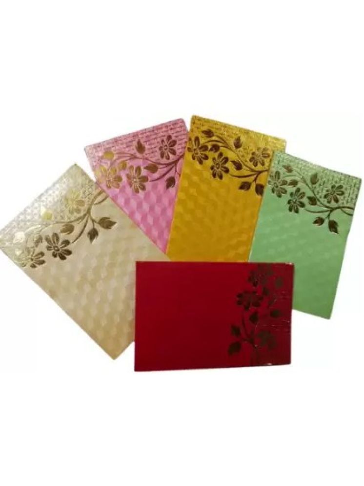     			Posshe Pocket Sagun Cash Envelopes Carry to easy Paper Quality Envelopes (Pack of 25 Multicolor)