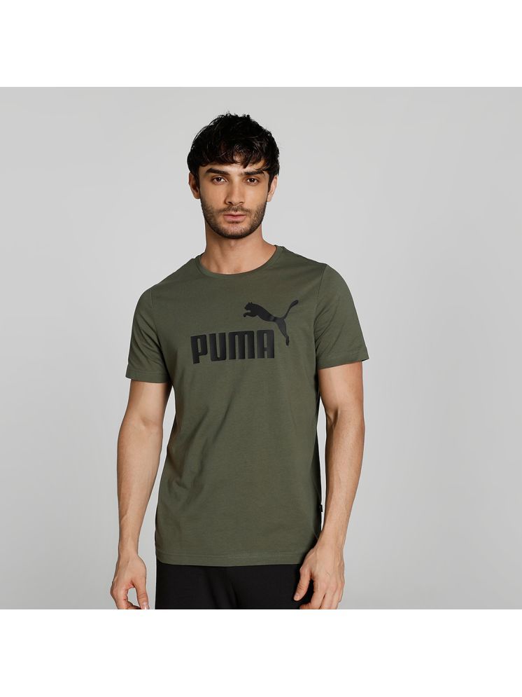     			Puma Green Cotton Regular Fit Men's Sports Polo T-Shirt ( Pack of 1 )