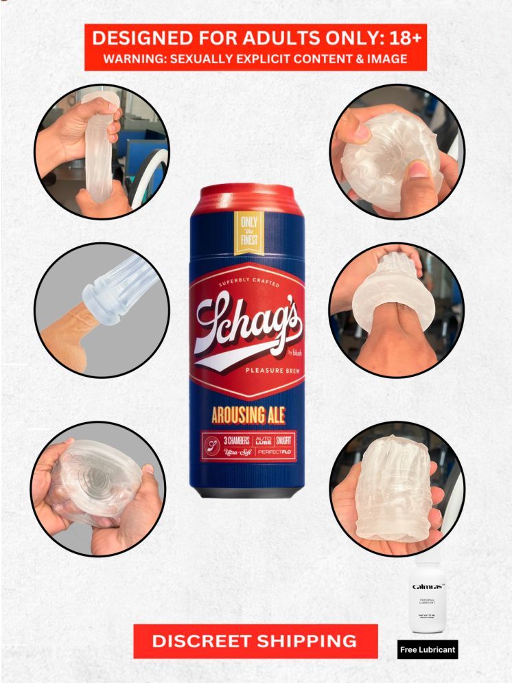     			Shags Beer Cup Masturbator | Luxury Discreet Sex Toy For Male | Beer Shape Masturbation Cup | Easy To Hide Vagina Cup By Naughty Nights