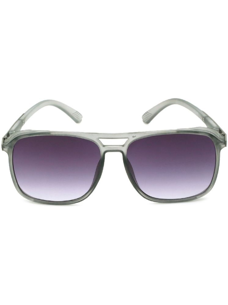     			Sunnies Grey Melange Square Sunglasses ( Pack of 1 )