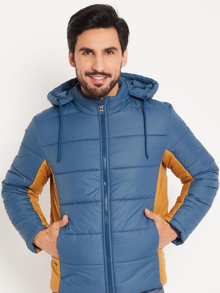     			VERO AMORE Polyester Men's Quilted & Bomber Jacket - Navy ( Pack of 1 )