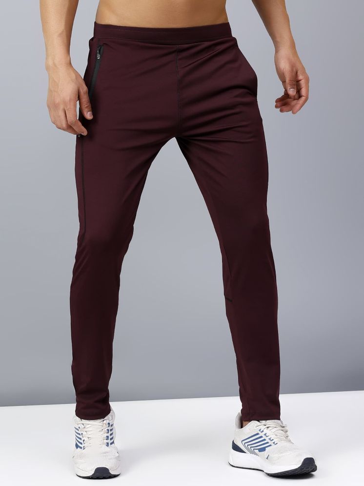     			Dida Sportswear Wine Polyester Men's Sports Trackpants ( Pack of 1 )