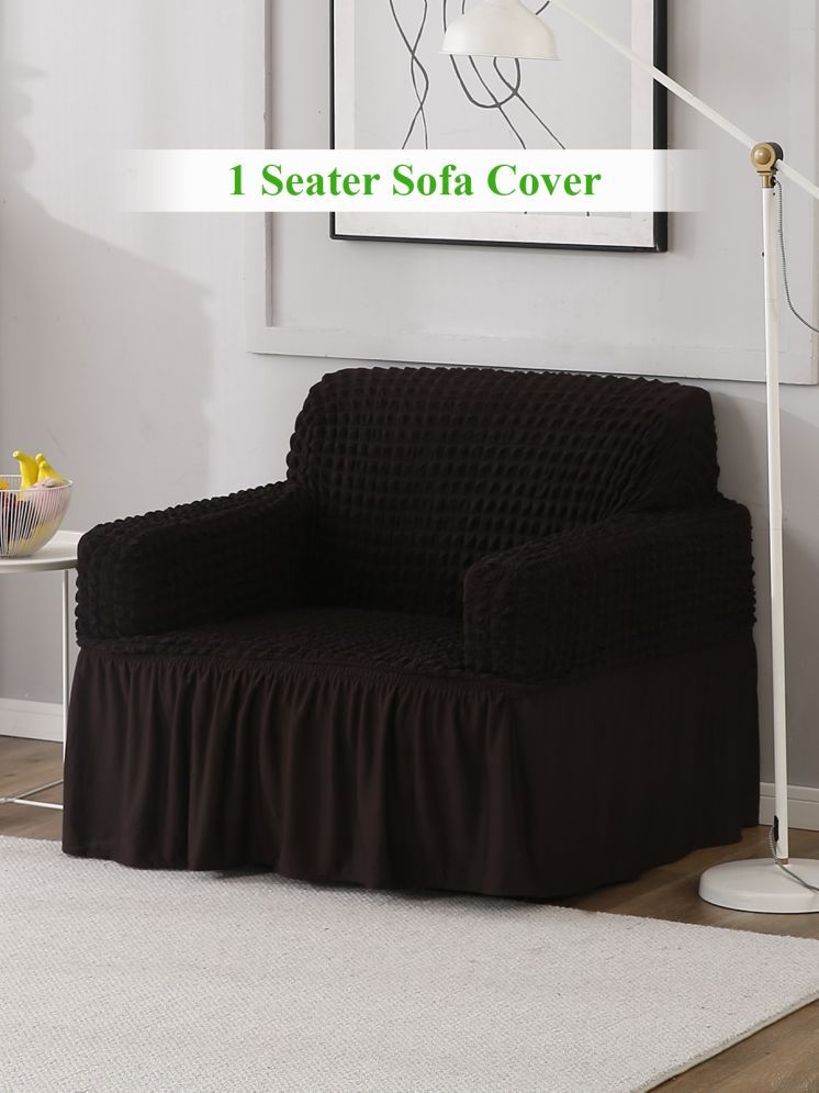     			HOKIPO 1 Seater Polyester Sofa Cover ( Pack of 1 )