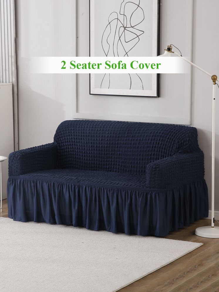     			HOKIPO 2 Seater Polyester Sofa Cover ( Pack of 1 )