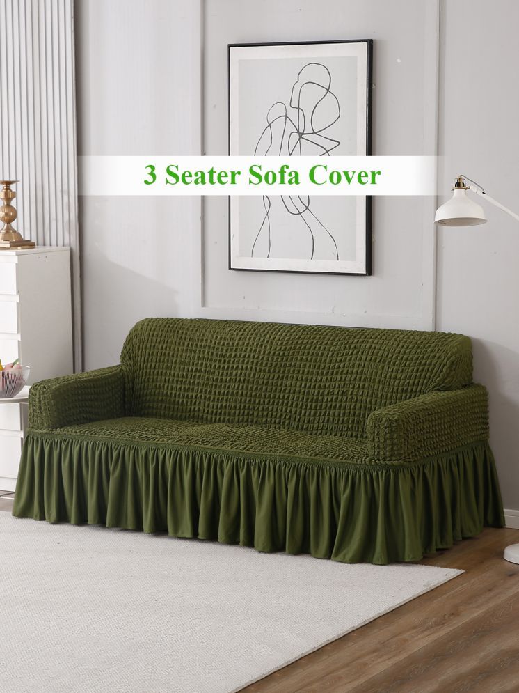     			HOKIPO 3 Seater Polyester Sofa Cover ( Pack of 1 )