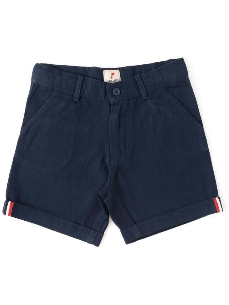     			Juscubs Pack of 1 Cotton Shorts For Boys ( Navy Blue )